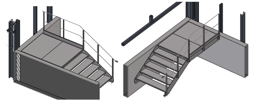 Escalier exterieur
