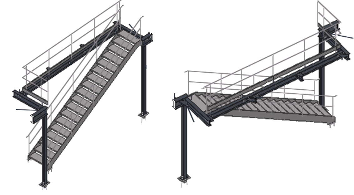 Escalier mezzanine
